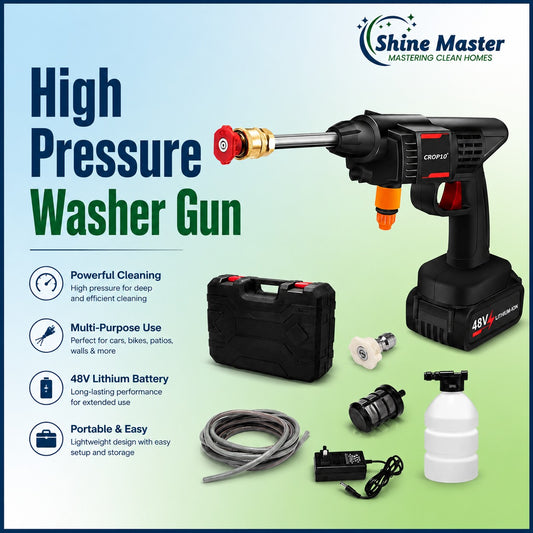 High Pressure Washer | Car, Solar & Home Cleaning